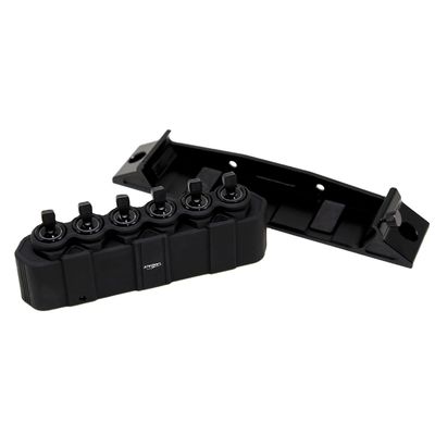 ISO9001 2015 Πιστοποιημένο 6 Gang Aluminium Rocker Switch Panel για ασύρματο έλεγχο αυτοκινήτων
