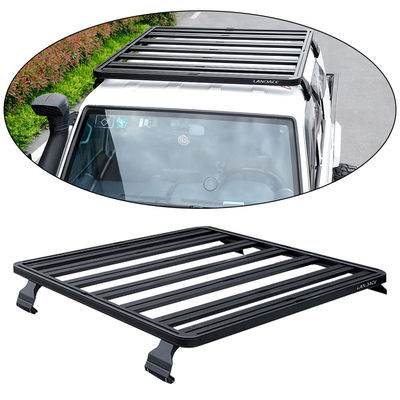 Landace Logo Προσαρμογή Power Coating Cargo Carrier Basket Roof Rack για το LC79