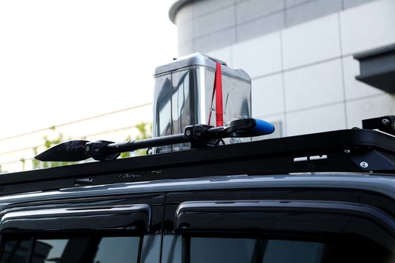 Μαύρο 4X4 κράμα αλουμινίου χαμηλού προφίλ δεξαμενή αποσκευών 300 εξαρτήματα στέγη σιδηροτροχείο ράφι για GWM