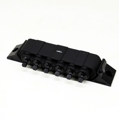 Οροφή Rack Mount Universal Car Offroad Light Control Ασύρματος 6 Gang Car Switch Panel Ηλεκτρονικό σύστημα αναμετάδοσης