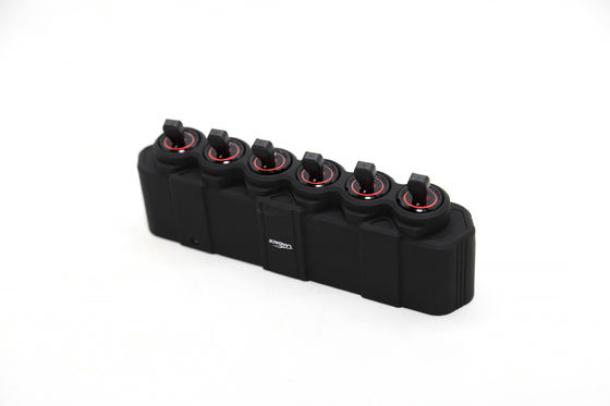 Οροφή Rack Mount Universal Car Offroad Light Control Ασύρματος 6 Gang Car Switch Panel Ηλεκτρονικό σύστημα αναμετάδοσης