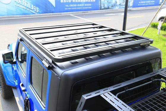 Off-road Gladiator JT Αλουμινίου Σύνθετο Καροφή Αυτοκινήτου Rack Cross Bar Πλατφόρμα 4X4 για Jeep 25KG