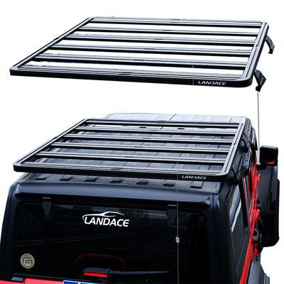 28kg Μαύρο κράμα αλουμινίου Rack οροφής αυτοκινήτου για Jeep Wrangler JL Off Road 4X4 εξαρτήματα