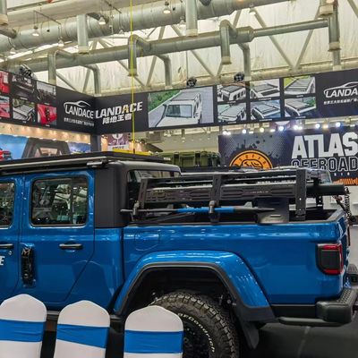 Παγκόσμια μαύρη σκόνη επίχρισμα GLADIATOR Pickup JT φορτηγό κρεβατοκάμαρες για τις αγορές της χώρας