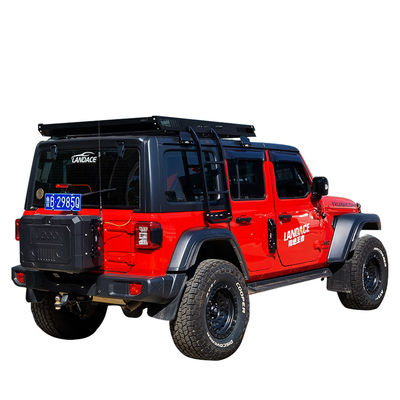 4x4 Off-road Αλουμινίου κράμα στέγη ράφι αποσκευές αυτοκίνητο στέγη καλάθι σε μαύρο 1455 * 1425 * 113mm