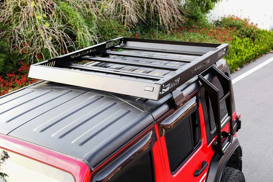 4x4 Off-road Αλουμινίου κράμα στέγη ράφι αποσκευές αυτοκίνητο στέγη καλάθι σε μαύρο 1455 * 1425 * 113mm