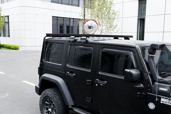 Επέκταση αποτελεσματικά αποθήκευση Jeep JK σας με μαύρη σκόνη επικαλυμμένη πλατφόρμα στέγη Rack