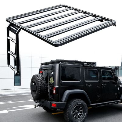 Προσαρμοσμένη μονόπλευρη σκάλα για Jeep Wrangler JK Side Door Ladder Retrofit Kit Q235-8