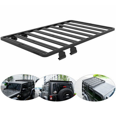 28KG 4X4 Wrangler από κράμα αλουμινίου JK 4 πόρτες Flat Baggage Carrier Racks για τζιπ