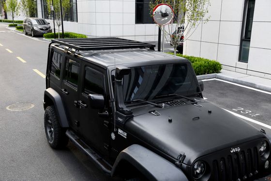 Ατσάλινες μαύρες πλευρικές σκάλες για Jeep Wrangler JK 4x4 Off Road Αυτοκινητοκίνητο