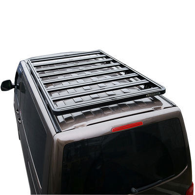 Πολυτελή φορτηγό οροφής αυτοκινήτου 4X4 Crossbar Basket Flat Alloy Platform Roof Mount