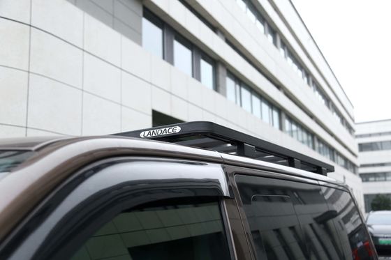 Πολυτελή φορτηγό οροφής αυτοκινήτου 4X4 Crossbar Basket Flat Alloy Platform Roof Mount