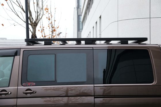 Πολυτελή φορτηγό οροφής αυτοκινήτου 4X4 Crossbar Basket Flat Alloy Platform Roof Mount