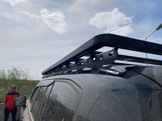 Οροφή Mount Μαύρο Παγκόσμιο 4X4 Land Cruseir Lc300 Οροφή Σιδηρόδρομο Rack Basket Toyota Μαύρο