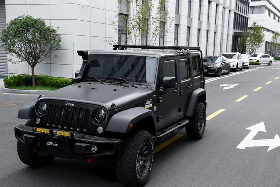 200kg χωρητικότητα φόρτωσης Custom ατσάλι αλουμινίου μαύρη ράφι στέγης για Jeep Wrangler JK High-