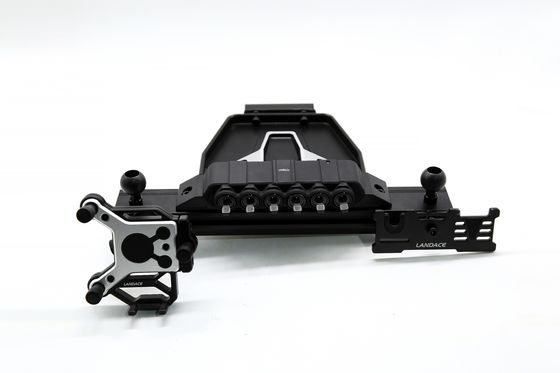 Υψηλό 6 Gang Switch Panel για αυτοκίνητο Marine Boat SUV RV UTV ATV Σκληρό Anodizing Φινίρισμα 2023