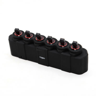 2023 Αλλουμινίου Σύνθεσης Ασύρματος LED Light Controller 6-gang Switch Panel με Relay Car Χρησιμοποιείται OEM Αποδεκτό