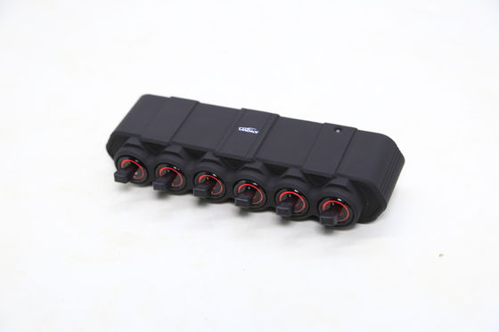 2023 Αλλουμινίου Σύνθεσης Ασύρματος LED Light Controller 6-gang Switch Panel με Relay Car Χρησιμοποιείται OEM Αποδεκτό