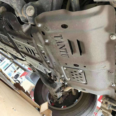 4x4 Toyota Tundra Σκιτ Πλακέτα Μαύρη βαφή Προστασία του κινητήρα