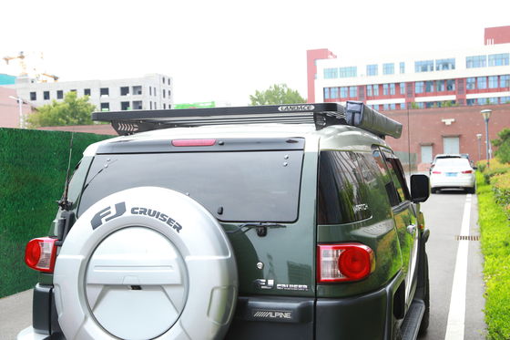 189x122x30 E-coat Powder Coat Universal Aluminium Alloy Roof Rack για οχήματα εκτός δρόμου