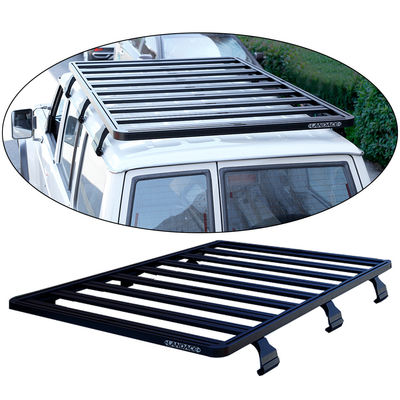 Μαύρο αλουμινίου κράμα οροφή αυτοκινήτου Rack Cross Bar για Ford Ranger SUV