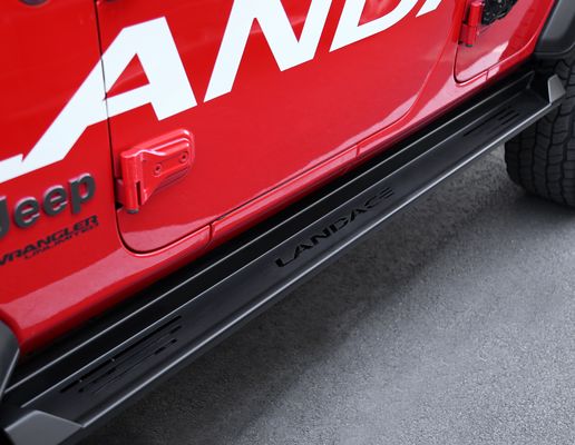 Τεχνουργήματα αυτοκινήτων JEEP Αλουμινίου κράμα πλευρικά πεντάλ σκαλοπάτια πίνακες τρέξιμο