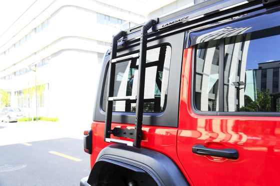 2023 σχεδιασμός ανοξείδωτου χάλυβα 304 πλευρική σκάλα για Jeep Wrangler JL 4x4 Car Flat Roof Rack