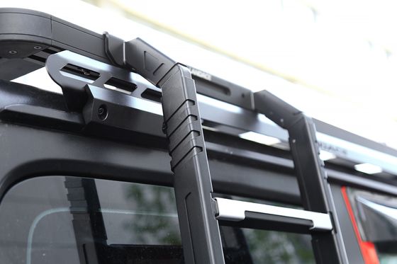 2023 σχεδιασμός ανοξείδωτου χάλυβα 304 πλευρική σκάλα για Jeep Wrangler JL 4x4 Car Flat Roof Rack