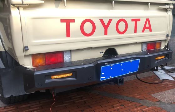 TOYOTA TRUCK LC79 Εναλλακτικά πίσω προφυλακτήρα σε μαύρο με χάλυβα υλικό και εξαρτήματα