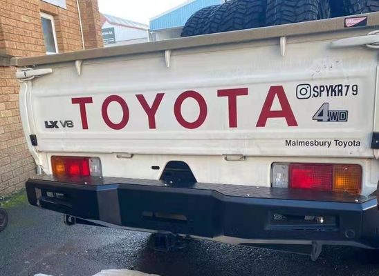 TOYOTA TRUCK LC79 Εναλλακτικά πίσω προφυλακτήρα σε μαύρο με χάλυβα υλικό και εξαρτήματα