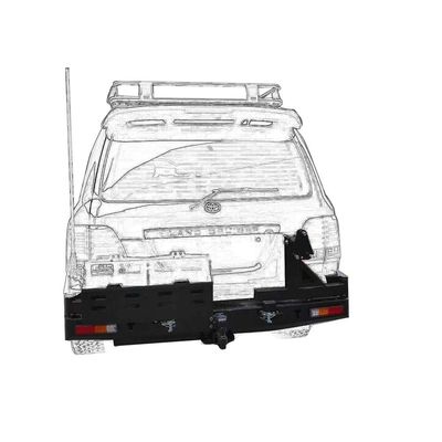 Βελτιώστε την Toyota LC100 σας με την βελτιωμένη λειτουργικότητα του πίσω προφυλακτήρα και των διπλών φορέων