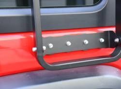 Jeep Wrangler JL JK Q235-8 Μαύρο 4x4 Οχήμα Υψηλή πλευρική σκάλα Πλατεία πλευρικού τοίχου