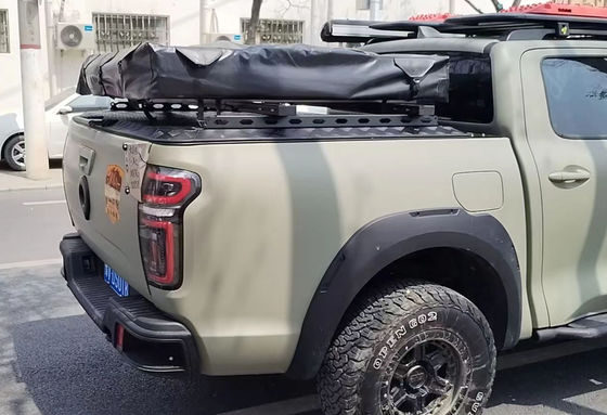 Μαύρο 4x4 Pickup επίπεδη κάλυψη αλουμινίου σκληρό καπάκι Tonneau κάλυψη για Toyota Tacoma 5 χρόνια
