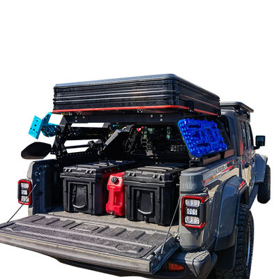 63KG N.W Silver Aluminium Bed Rack για φορτηγά μικρού μεγέθους Toyota Hilux και 4x4