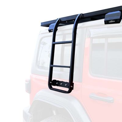 Αθλητικό στυλ σχεδιασμού για Wrangler Unlimited JL Black Side Ladder για το 2018-2023 JL JK