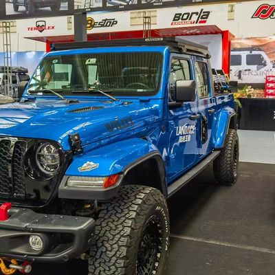 Υψηλής βαρύτητας μαύρη επίστρωση σκόνης Υψηλής ανύψωσης φορητής ράφι κρεβατιού για Jeep Gladiator JT