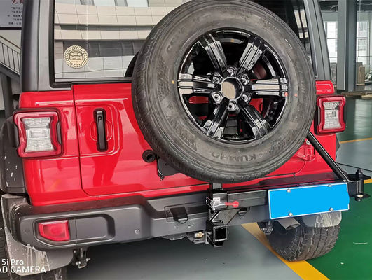 Μαύρο χάλυβα Hitch Mount Εναλλακτικό φορτηγό ελαστικού για Toyota Bike Carrier Τροποποίηση