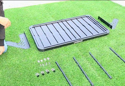 Υπερόδρομος αλουμινίου Jeep Wrangler JL φορτηγό Rack Αποθήκευση με τραπέζι κομψό και πρακτικό