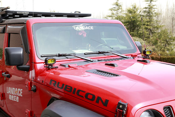 Τμήματα αυτοκινήτου JEEP Ραδιοφωνική κεραία κάλυψη βάσης Μαύρη σκόνη επικαλυμμένη CNC εξατομίκευση μηχανής