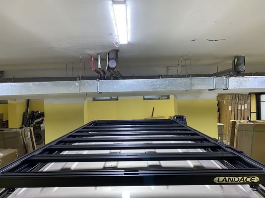 Οροφή Mount Μαύρο κράμα αλουμινίου οροφή Rack για 4Runner Βελτιώστε το περιπετειώδες όχημα σας