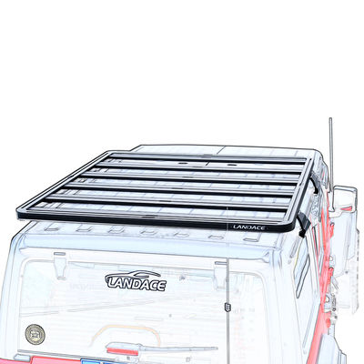 Πλατφόρμα στέγης στέγης Jeep Wrangler JL Cargo με υλικό κράματος αλουμινίου