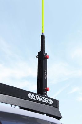 323X78X86mm Πολυλειτουργική στήριξη σημαίας για υποστήριξη σημαίας αλουμινίου