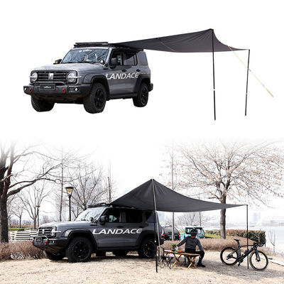 1500-2000 mm Δείκτης ανθεκτικότητας σε νερό 4x4 οροφή Πάνω σκηνή Πλευρική τέντα για περιπέτεια οροφής αυτοκινήτου