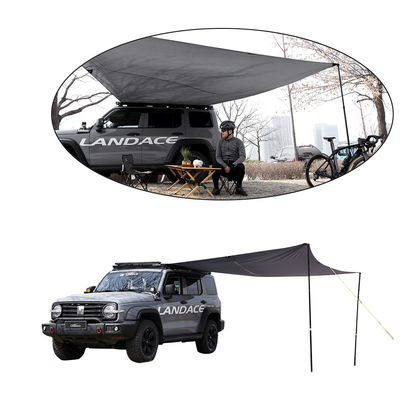 1500-2000 mm Δείκτης ανθεκτικότητας σε νερό 4x4 οροφή Πάνω σκηνή Πλευρική τέντα για περιπέτεια οροφής αυτοκινήτου