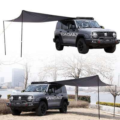 1500-2000 mm Δείκτης ανθεκτικότητας σε νερό 4x4 οροφή Πάνω σκηνή Πλευρική τέντα για περιπέτεια οροφής αυτοκινήτου