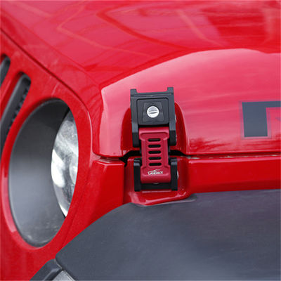 JEEP Wrangler JL Gladiator Off-road Οχήμα Αλουμινίου κράμα καπό Κλειδώματα Κλειδώματα 133 * 56 * 42mm