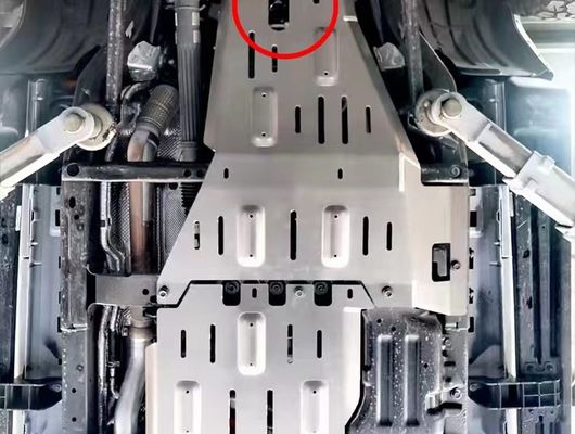 Jeep Wrangler JL JK 4x4 Αλουμινίου κράμα κάτω από την προστασία του κινητήρα Προστατευτική πινακίδα σκούπα