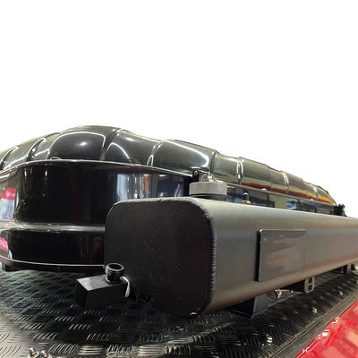 Όλες οι καιρικές συνθήκες Powder Coating Surface Aluminium Alloy Roof Rack Υδροδοχείο