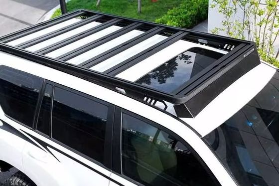 4X4 Rack οροφής Αλουμινίου Σύνθετο Οικουμενικά Racks οροφής αυτοκινήτων Για Toyota Lc70 Laser Cutting