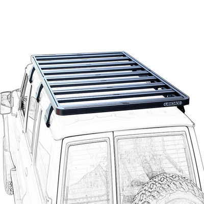 Ηλεκτρονική επικάλυψη Powder Coat Roof Racks για LC200 Η απόλυτη λύση τοποθέτησης οροφής